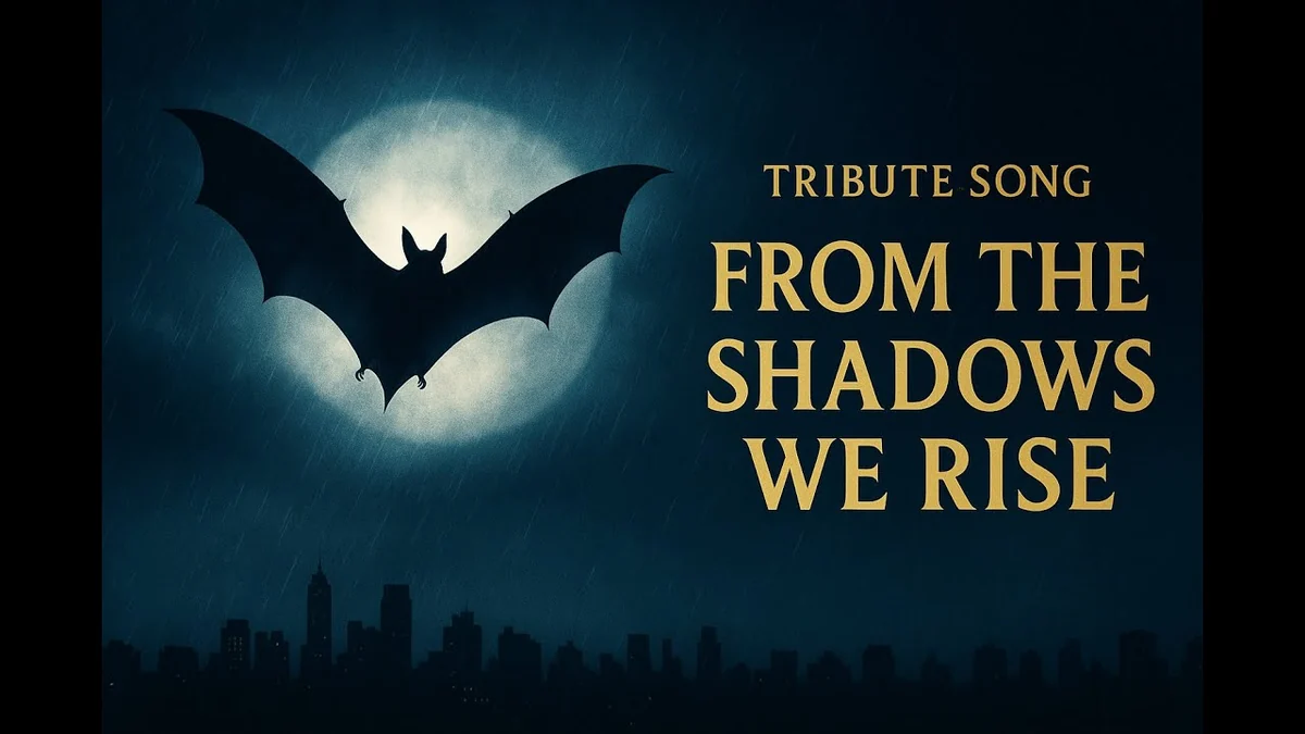 From the Shadows We Rise — Batman song artwork