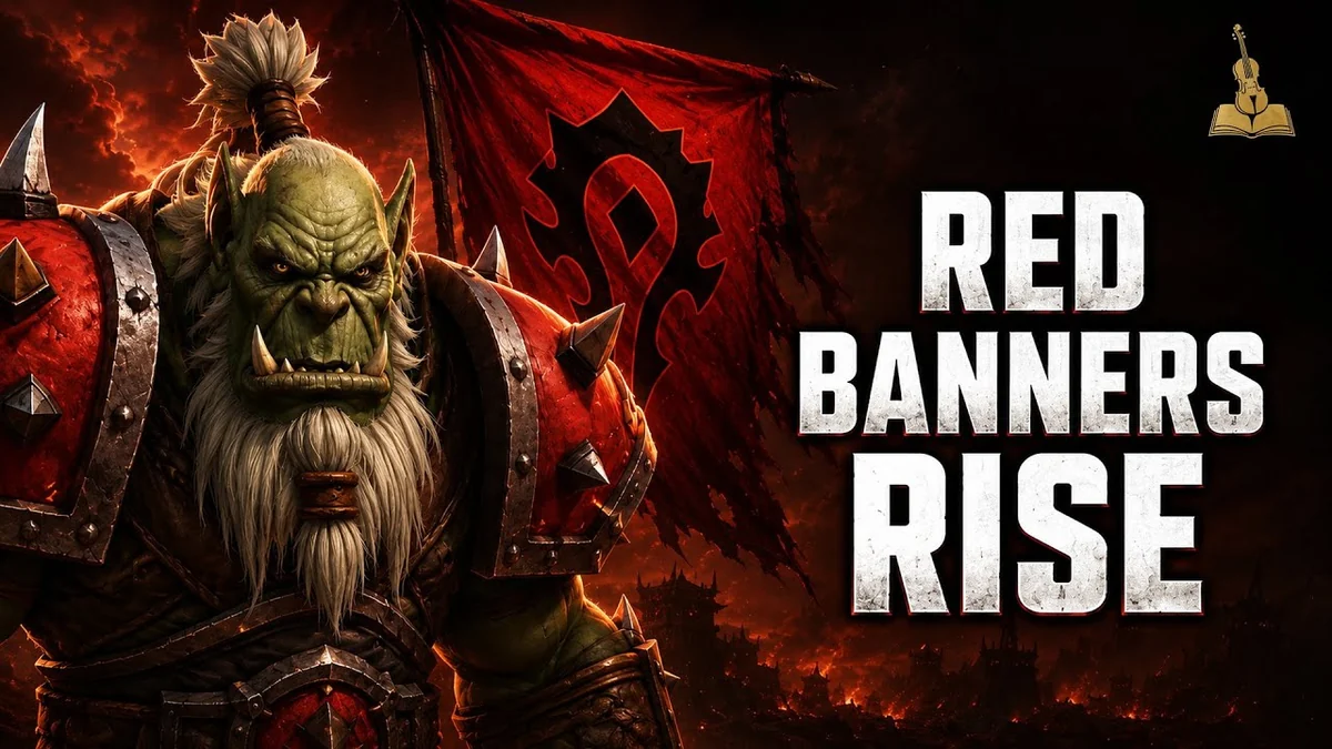 For the Horde - Red Banners Rise — World of Warcraft song artwork