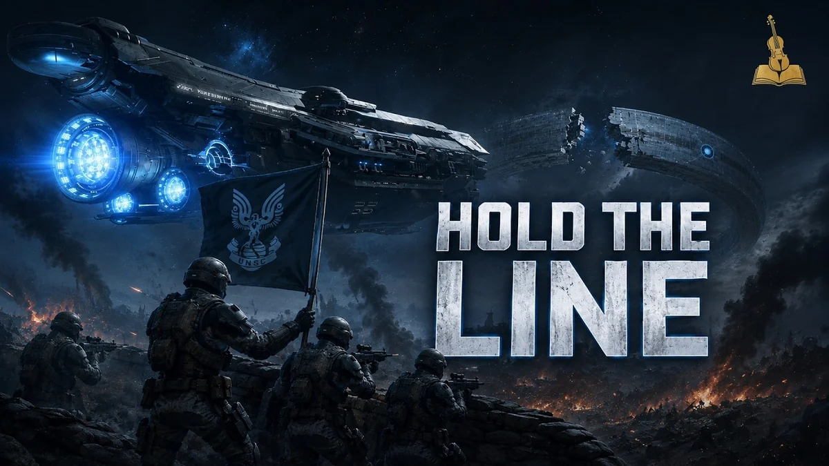 We Are the Line — Halo song artwork