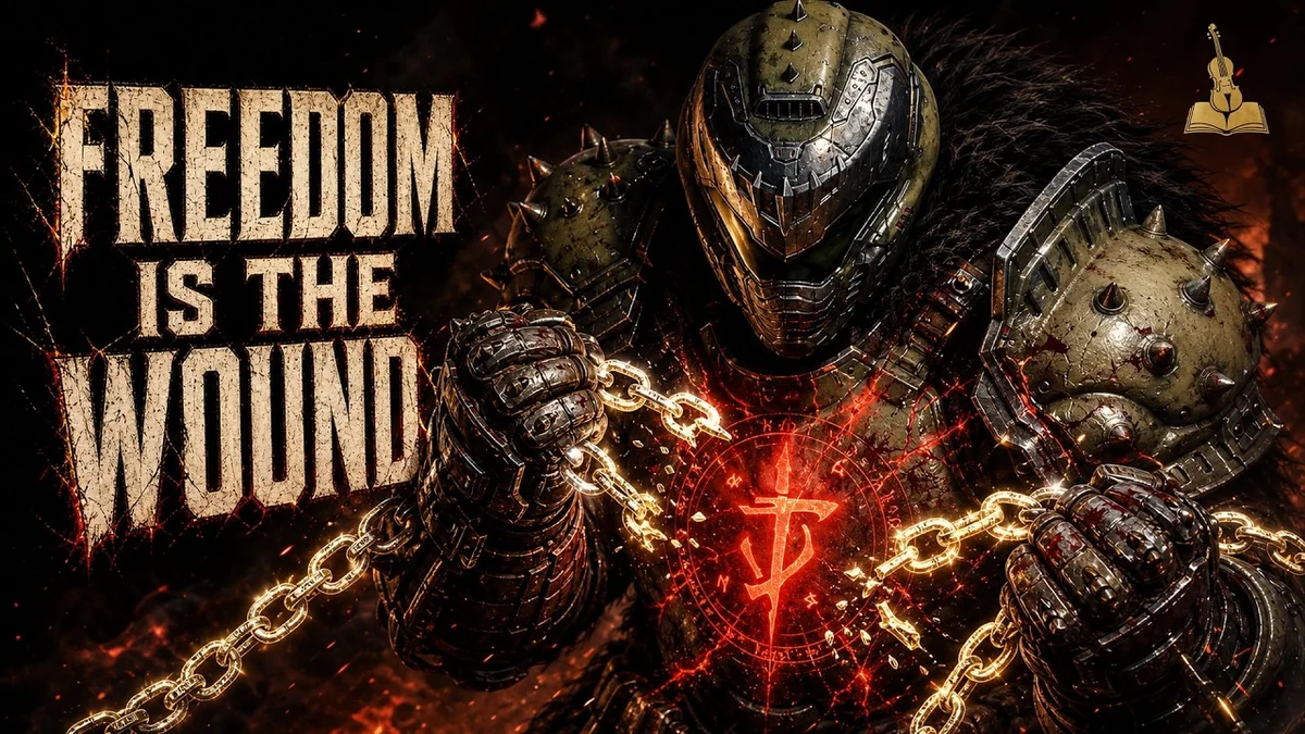 No Chain but Endless War — DOOM song artwork
