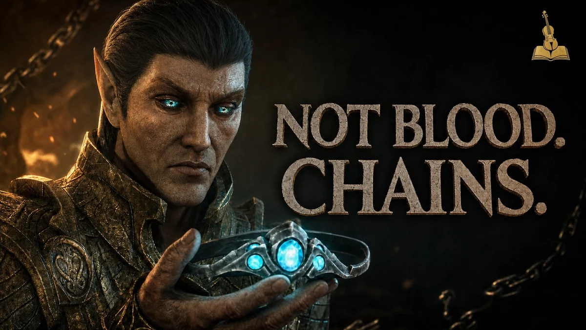 Not Blood, but Chains — The Elder Scrolls song artwork