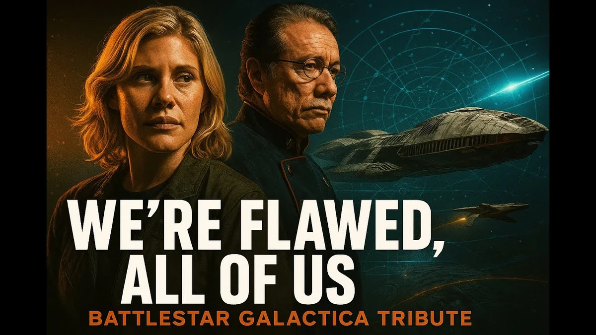 We're Flawed, All of Us — Battlestar Galactica song artwork